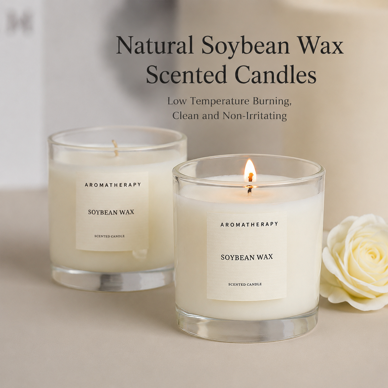 Natural Soy Scented Candle