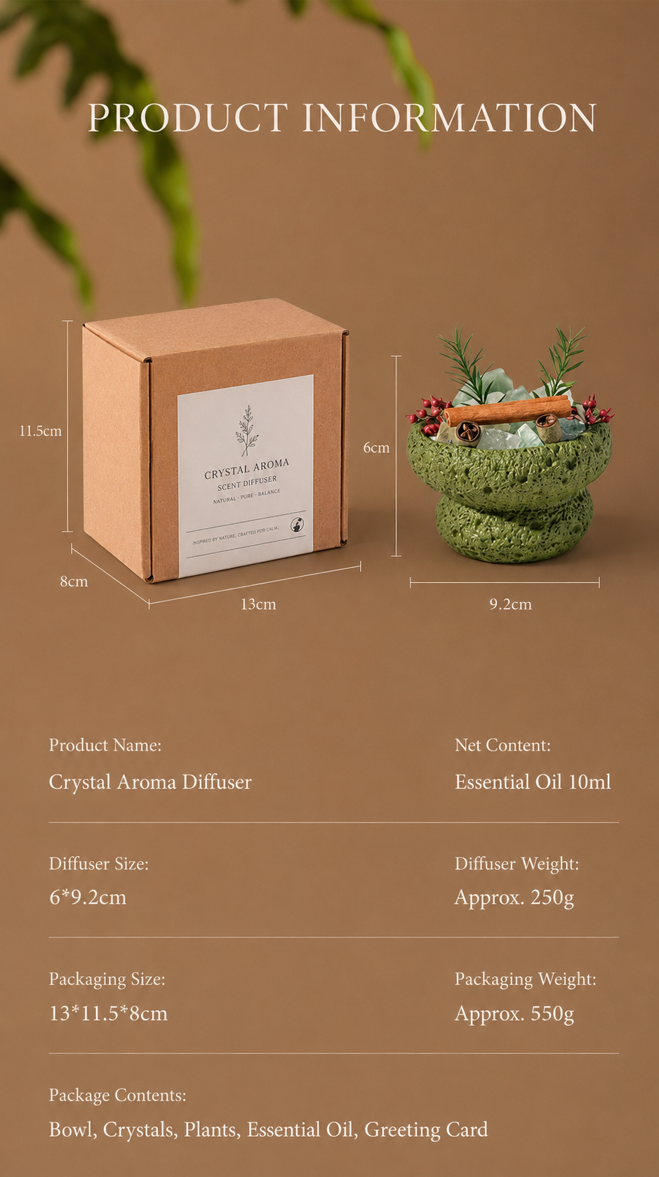Verdant Ritual Aroma Diffuser